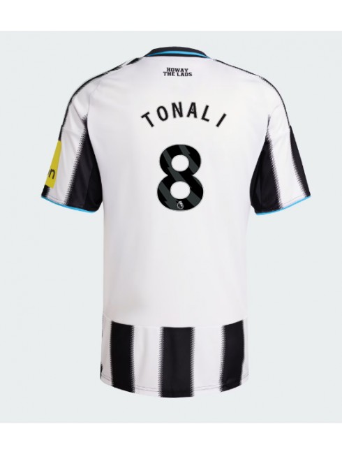 Moški Nogometna dresi replika Newcastle United Sandro Tonali #8 Domači 2025-26 Kratek rokav Moški Nogometna dresi replika Newcastle United Sandro Tonali #8 Domači 2025-26 Kratek rokav